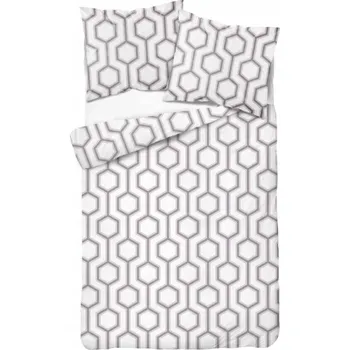 Povlečení Povlečení 200X220+70X80 Detexpol 100% hrubá bavlna - Polská Výroba