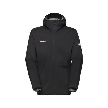 Pánská větrovka Mammut Ducan Light HS Hooded Jacket Men black 0001 černá XL