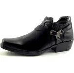 Selma westernové boty na motorku na koně nízká 1026 black, velikost 41