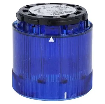 Poplachová siréna LOVATO Maják 8LT7EL6 svítící modul, trvalé světlo, modrý 8LT7EL6
