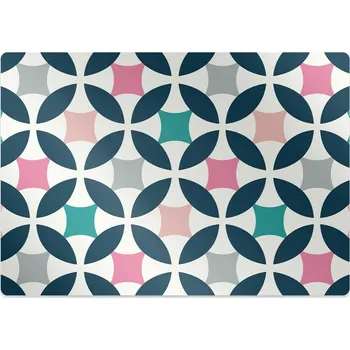 Podložka pod nábytek Podložka pod židli Pastel retro pattern
