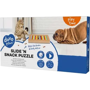 Hračka pro psa Duvo+ Hlavolam pro psy a kočky - obdélník 28,5x15x3cm