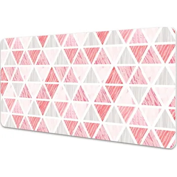 Stolní podložka Pracovní podložka s obrázkem Růžové trojúhelníky