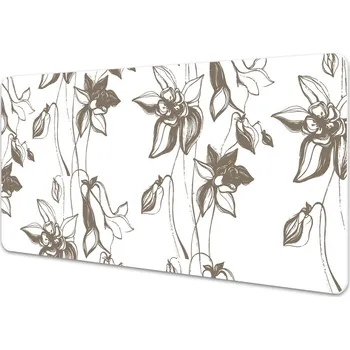 Stolní podložka Pracovní podložka s obrázkem Kresba květiny