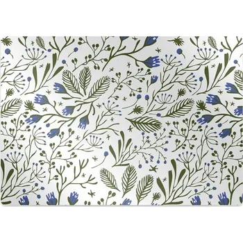 Podložka pod nábytek Podložka pod kolečkovou židli květiny