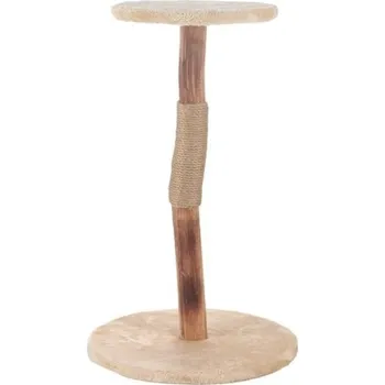 Duvo+ Škrábací strom NOAH z přírodního dřeva 50x50x66cm