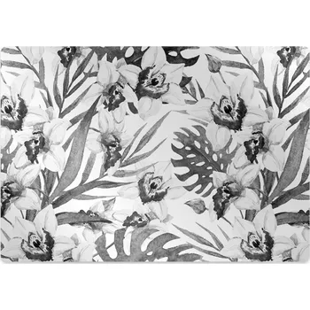 Podložka pod nábytek Podložka pod kolečkovou židli Listy a květy