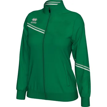 Dámská mikina ERREA´ ERREA ESTELLA Dámská mikina BARVA: zelená - šedá - bílá, Velikost: XXL Dámská mikina – stylová sportovní mikina s rolákem na zip | Miba-sport