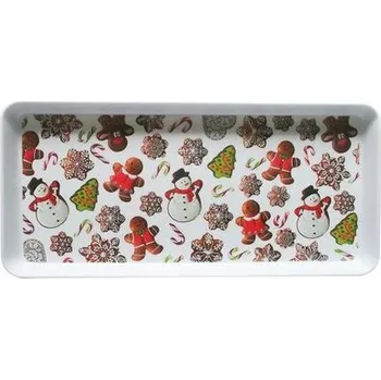 Toro Servírovací podnos Perníčky, 35 x 16,5 x 2,3 cm