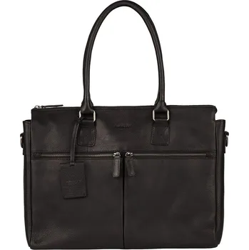 Kabelka Dámská kožená kabelka Burkely Valerie - černá