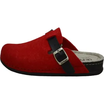 Dámské pantofle Obuv dámská domácí Dr.Feet červená (Dámská domácí obuv)