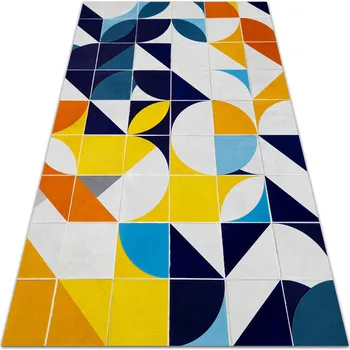 Koberec Vinylový koberec Geometrické tvary