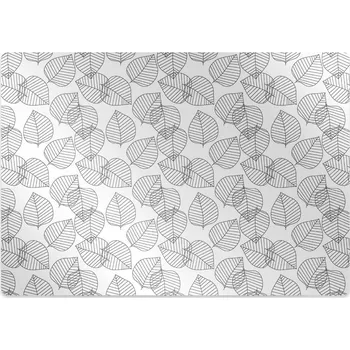 Podložka pod nábytek Podložka pod kancelářskou židli listy vzor