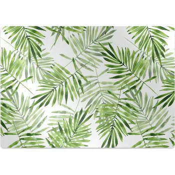 Podložka pod nábytek Podložka pod kolečkovou židli akvarel listy