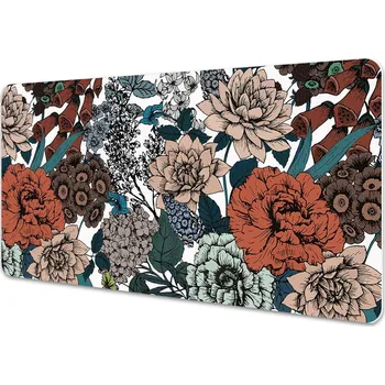 Stolní podložka Velká podložka na stůl Retro květiny