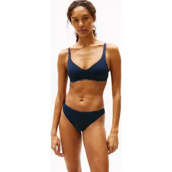 Oblečení a móda Dámská tanga Tommy Hilfiger UW0UW05214 L Tm. modrá