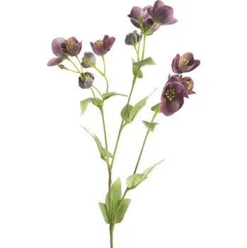 umělá květina Umělý květ NATU 433 fialový (6 ks)