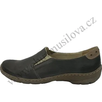 Dámská zdravotní obuv Obuv ORTO PLUS 538/šedá (Dámská kožená obuv na prozutí)