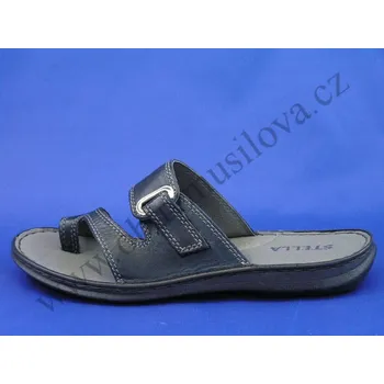 Dámské sandále Pantofle STELLA 789/modrá (Pantofle dámské)