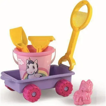 Hra na zahradu Androni Sada na písek jednorožec s vozíkem