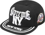 Supreme New York 6-Panel / Black Barva: Černá, Velikost: OS