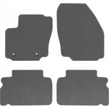 autokoberec Kobercové rohože Edecor velurové 4 ks