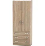 Skříň, dub sonoma, BETTY 2