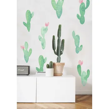 Fototapeta Coloray Samolepky na zeď Kaktus BubblesFree BubblesFree coloraydecor-wd-ss-421690093