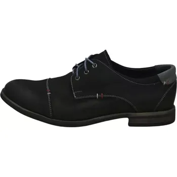 Pánské polobotky Obuv pánská polobotka MINTAKA 23580/6 černá (Pánské polobotky)