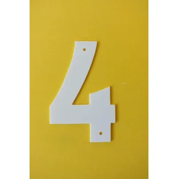 Číslo na úly - 4 (jednotlivě)