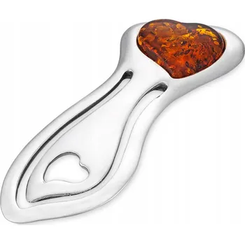 Doplněk ke knize Stříbrná záložka do knihy s jantorovým srdíčkem