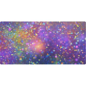 Obraz Podložka na stůl pod klávesnici a příslušenství Mozaika pixelová 90x45 cm