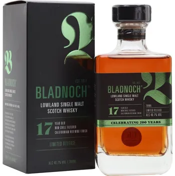 Whisky Bladnoch 17yo Californian Red Wine Finish 46,7% 0,7l (karton)