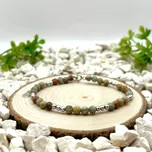 Certom Stříbrný náramek - Jaspis aqua terra 0084