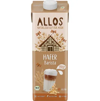 Rostlinné mléko Allos Ovesný barista 1 l bio