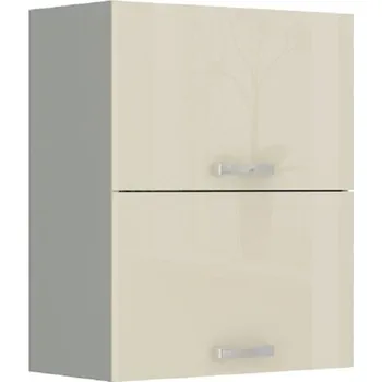 Nábytek Skříňka horní, krém vysoký lesk, PRADO 60 GU-72