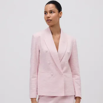 Dámské sako Reserved - Sako dvouřadé - pastelově růžová - 7783B-03X - 7783B-03X-L