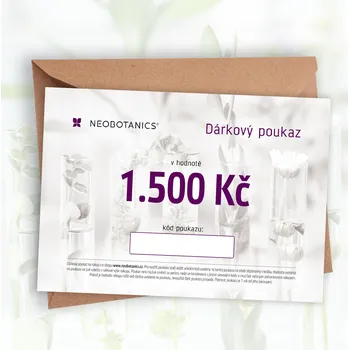 Dárkový potravinový koš Neobotanics elektronický dárkový poukaz v hodnotě 1 500&nbsp;Kč - 1 500,00 Kč