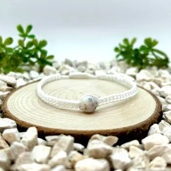 Náramek Certom Pletený náramek opál | Kreativita a radost 0080