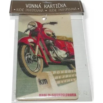 Autokosmetika Made in Czech Vůně do auta - vysačka, JAWA - ručně parfémováno