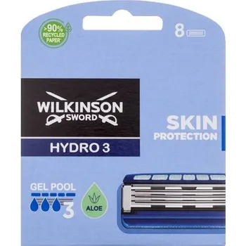 Holítko Wilkinson Sword Hydro 3 ( 8 ks ) - Náhradní hlavice 8 ks