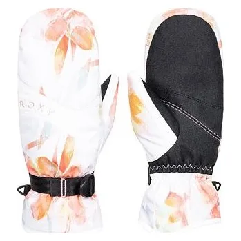 Rukavice Roxy dámské rukavice Jetty Bright White Tenderness | Bílá | Velikost L