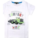 Chlapecké tričko bavlněné, (7304-3) - Nakladač, vel. 110/116