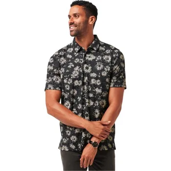 Travis Mathew Shaved Grove pánské polo, černé pánské, L