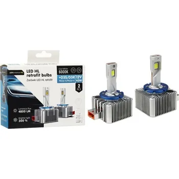 Autožárovka 2ks LED D3S/D3R 12V 40W 4800LM VISION