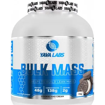 Fitness strava YAVALABS Bulk Mass 3 KG