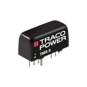 Měnič napětí DC-DC převodník 9W, výstup: ±15V dc ±300mA 1.6kV dc, Vin 9 → 18 V DC