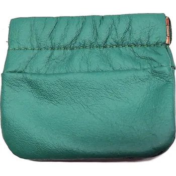 Vak na peníze Krol 9616 kožená kapsa na drobné zelená