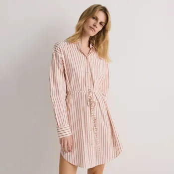 Dámské šaty Reserved - Košilové mini šaty - vícebarevná - XI480-MLC - XI480-MLC-M