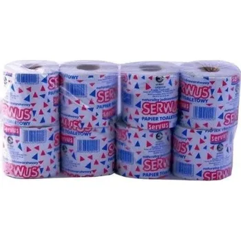 Toaletní papír Toaletní papír bez vůně Serwus 8 ks